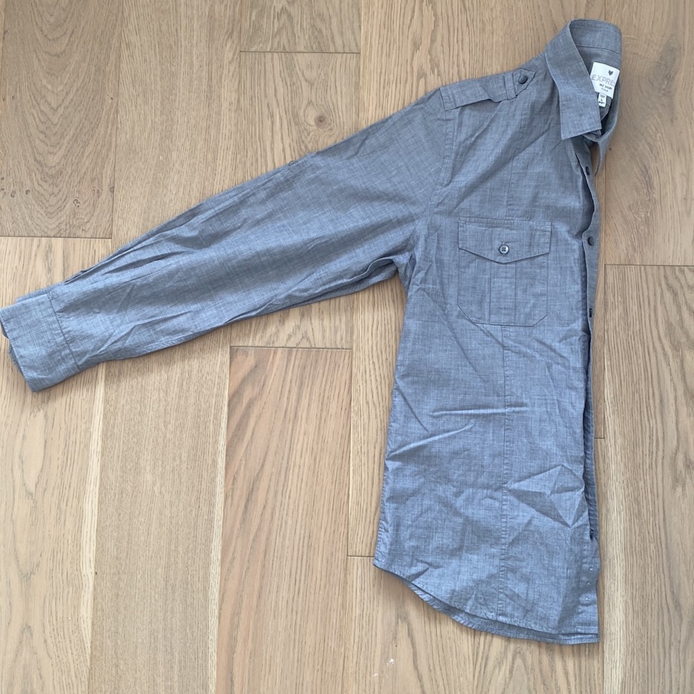 Express Utility Button Down. Size: Large - image 6